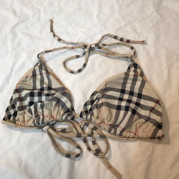 burberry bikini top
